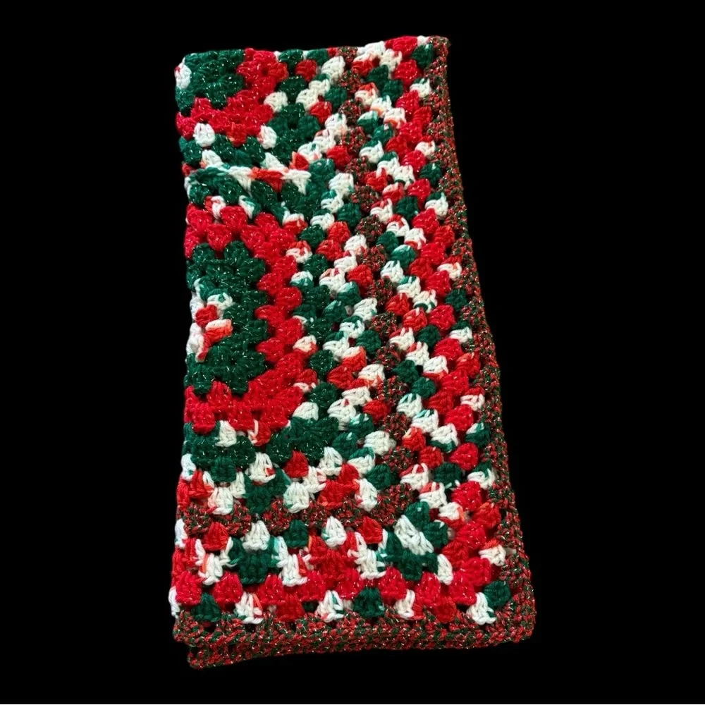 Handcrafted Christmas Table Runner/Lap Blanket - NEW!